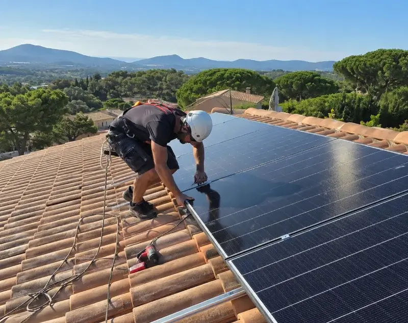 Installateur panneaux solaires Les Châteliers — pose photovoltaïque sur toiture