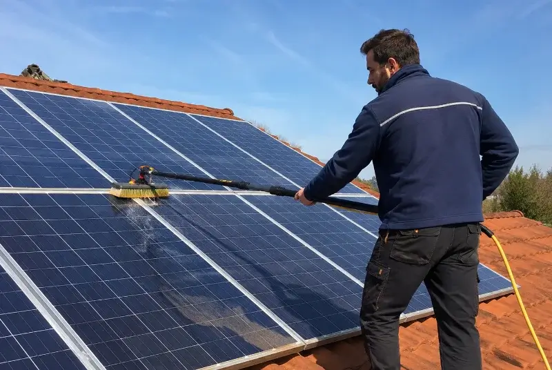 Nettoyage et entretien de panneaux solaires aux Châteliers